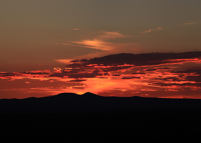 City of Rocks sunset